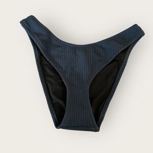 J. Crew Navy Blue bikini bottom size Small , NWT
